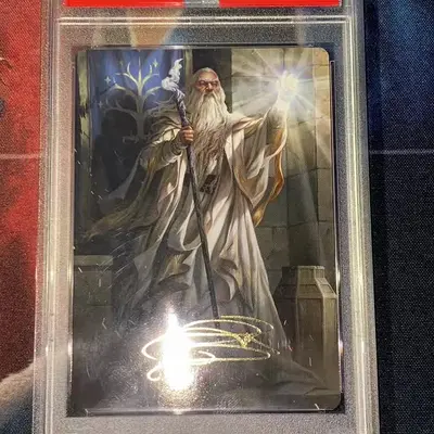 Gandalf The White Gold Stamped PSA 9